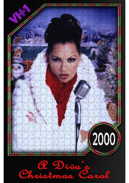 A Diva's Christmas Carol (2000) Film Posterinin 500 Parça Puzzle Yapbozu