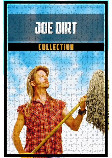 Joe Dirt Collection Film Posterinin 500 Parça Puzzle Yapbozu