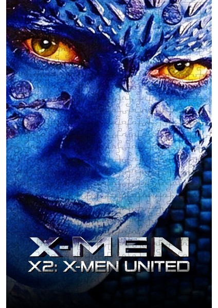 X2 (2003) Film Posterinin 500 Parça Puzzle Yapbozu Sürüm4