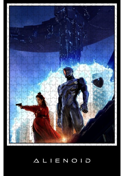 Alienoid (2022) Film Posterinin 500 Parça Puzzle Yapbozu Sürüm7