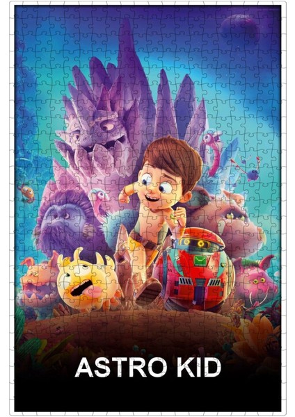 Astro Kid (2019) Film Posterinin 500 Parça Puzzle Yapbozu