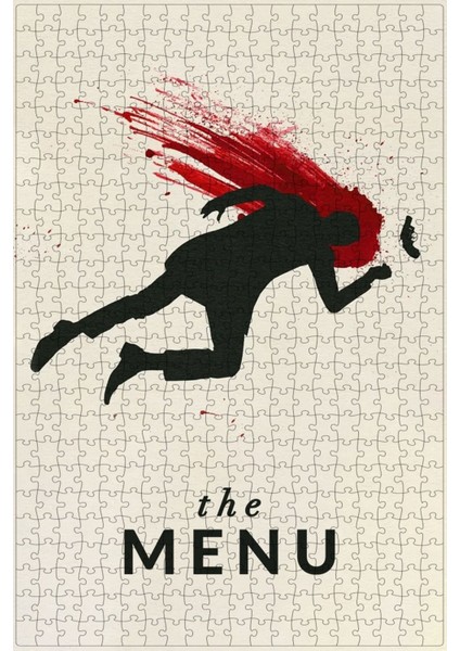 The Menu (2022) Film Posterinin 500 Parça Puzzle Yapbozu Sürüm6