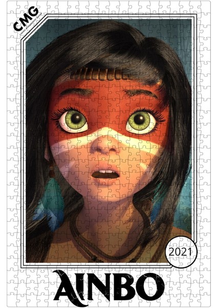 Aınbo: Spirit Of The Amazon (2021) Film Posterinin 500 Parça Puzzle Yapbozu Sürüm2