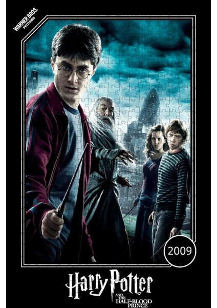 Harry Potter And The Half-Blood Prince (2009) Film Posterinin 500 Parça Puzzle Yapbozu Sürüm4
