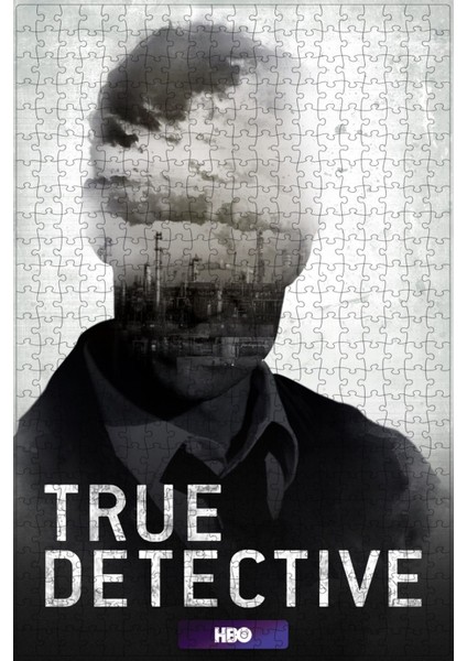 True Detective (2014) Film Posterinin 500 Parça Puzzle Yapbozu