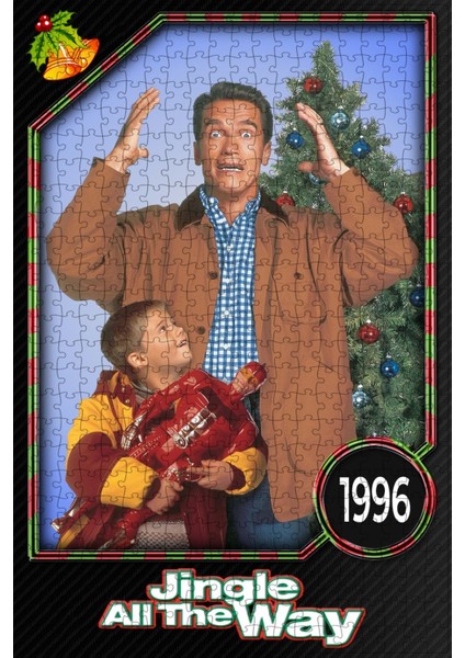 Jingle All The Way (1996) Film Posterinin 500 Parça Puzzle Yapbozu