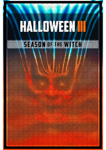 Halloween Iıı: Season Of The Witch (1982) Film Posterinin 500 Parça Puzzle Yapbozu