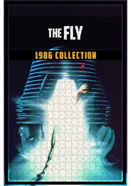 The Fly (1986) Collection Film Posterinin 500 Parça Puzzle Yapbozu