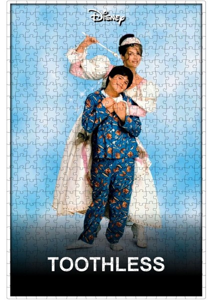 Toothless (1997) Film Posterinin 500 Parça Puzzle Yapbozu