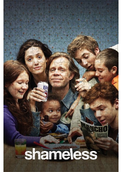 Shameless (2011) Film Posterinin 500 Parça Puzzle Yapbozu
