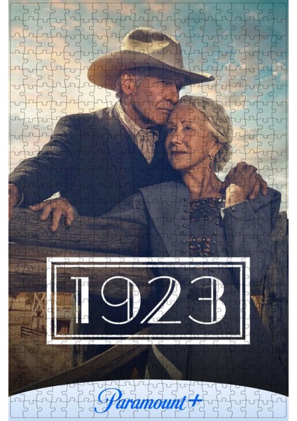 1923 (2022) Film Posterinin 500 Parça Puzzle Yapbozu