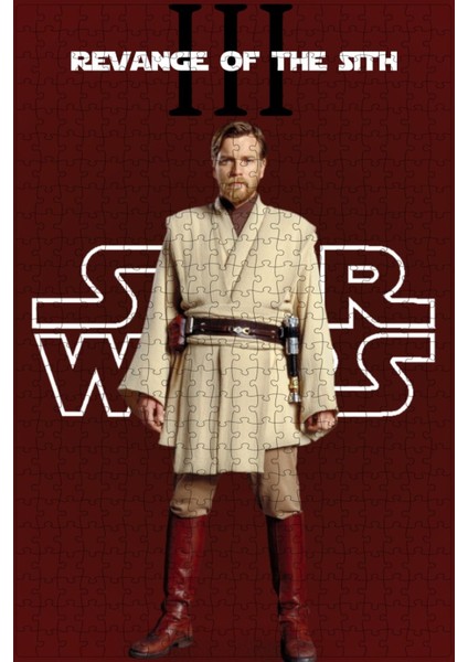 Star Wars: Episode Iıı - Revenge Of The Sith (2005) Film Posterinin 500 Parça Puzzle Yapbozu Sm3 J78
