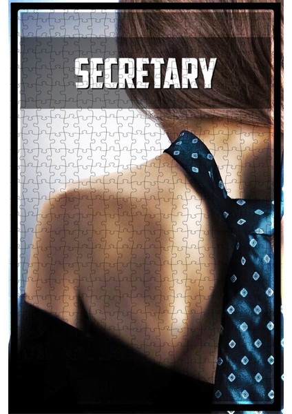 Secretary (2002) Film Posterinin 500 Parça Puzzle Yapbozu S84