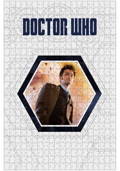 Doctor Who Collection Film Posterinin 500 Parça Puzzle Yapbozu Sürüm5