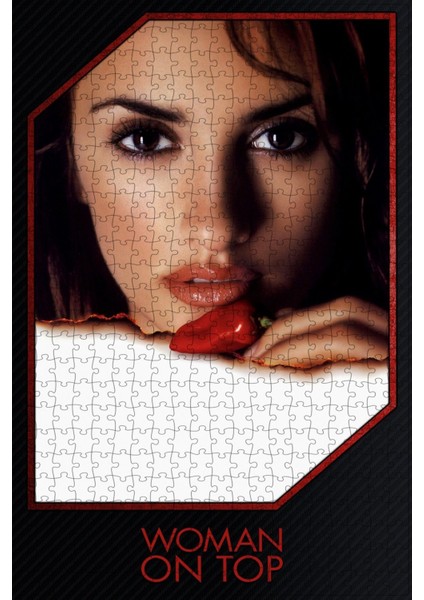Woman On Top (2000) Film Posterinin 500 Parça Puzzle Yapbozu