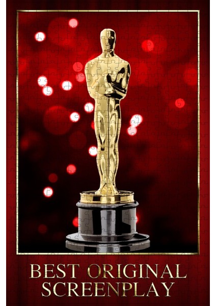 Oscar Winners Film Posterinin 500 Parça Puzzle Yapbozu Sürüm8