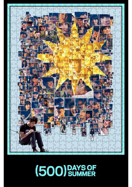 (500) Days Of Summer (2009) Film Posterinin 500 Parça Puzzle Yapbozu Sürüm1