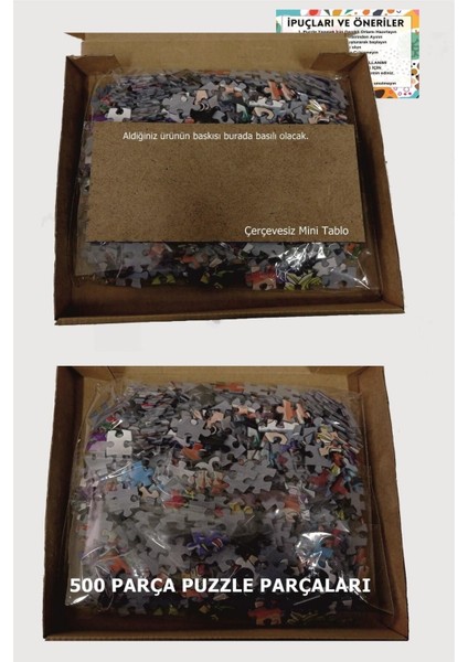 Grimm (2011) Film Posterinin 500 Parça Puzzle Yapbozu Sürüm2 fırsatları