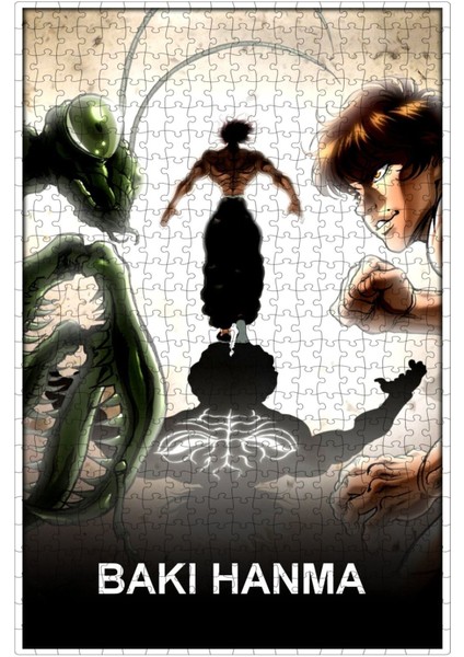 Baki Hanma (2021) Film Posterinin 500 Parça Puzzle Yapbozu