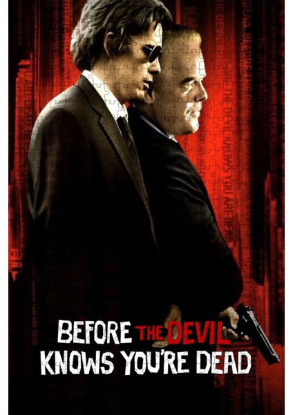 Before The Devil Knows You're Dead (2007) Film Posterinin 500 Parça Puzzle Yapbozu