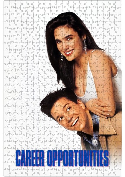 Career Opportunities (1991) Film Posterinin 500 Parça Puzzle Yapbozu