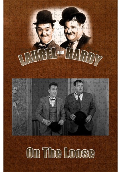 On The Loose (1931) Film Posterinin 500 Parça Puzzle Yapbozu