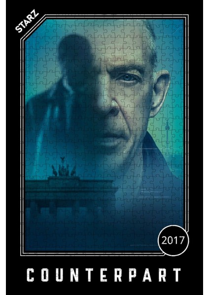 Counterpart (2017) Film Posterinin 500 Parça Puzzle Yapbozu