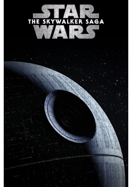 Star Wars: The Complete Collection Film Posterinin 500 Parça Puzzle Yapbozu Sürüm2