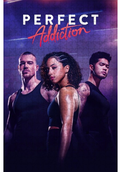 Perfect Addiction (2023) Film Posterinin 500 Parça Puzzle Yapbozu Sürüm2