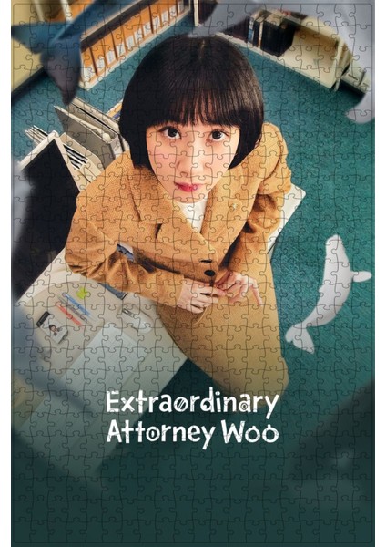 Extraordinary Attorney Woo (2022) Film Posterinin 500 Parça Puzzle Yapbozu