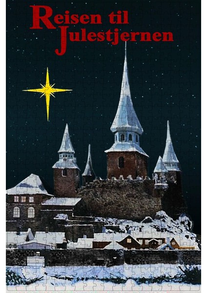 Reisen Til Julestjernen (1976) Film Posterinin 500 Parça Puzzle Yapbozu
