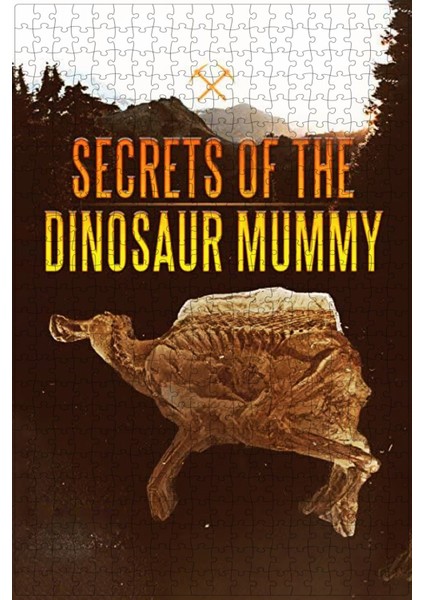 Secrets Of The Dinosaur Mummy (2008) Film Posterinin 500 Parça Puzzle Yapbozu
