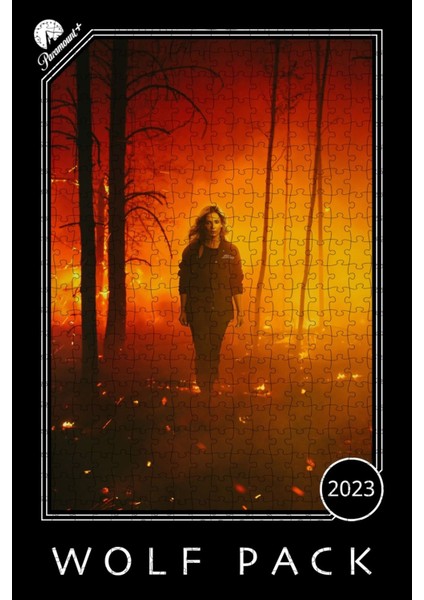 Wolf Pack (2023) Film Posterinin 500 Parça Puzzle Yapbozu Sürüm3