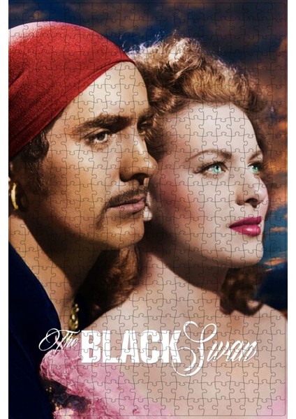 The Black Swan (1942) Film Posterinin 500 Parça Puzzle Yapbozu