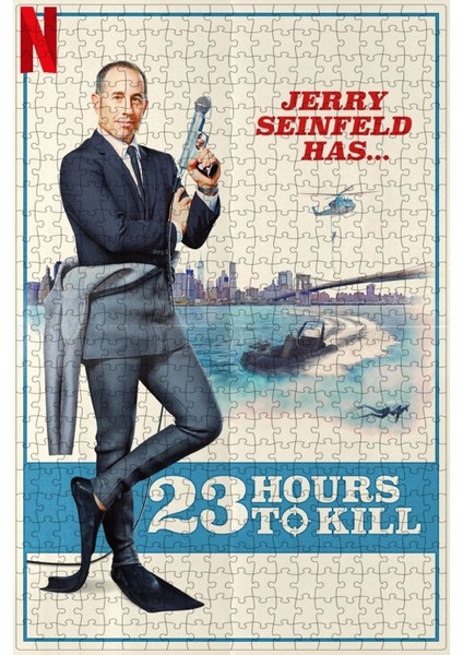 Jerry Seinfeld: 23 Hours To Kill (2020) Film Posterinin 500 Parça Puzzle Yapbozu
