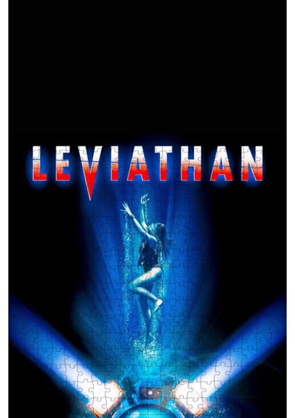 Leviathan (1989) Film Posterinin 500 Parça Puzzle Yapbozu Sürüm4