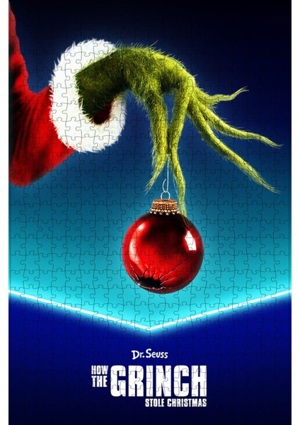 How The Grinch Stole Christmas (2000) Film Posterinin 500 Parça Puzzle Yapbozu