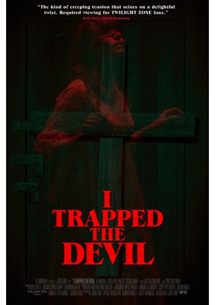 I Trapped The Devil (2019) Film Posterinin 500 Parça Puzzle Yapbozu Sürüm2