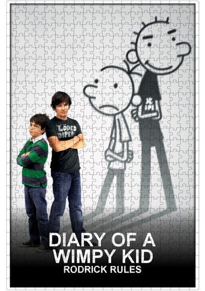 Diary Of A Wimpy Kid: Rodrick Rules (2011) Film Posterinin 500 Parça Puzzle Yapbozu