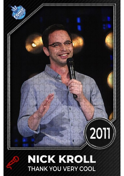 Nick Kroll: Thank You Very Cool (2011) Film Posterinin 500 Parça Puzzle Yapbozu