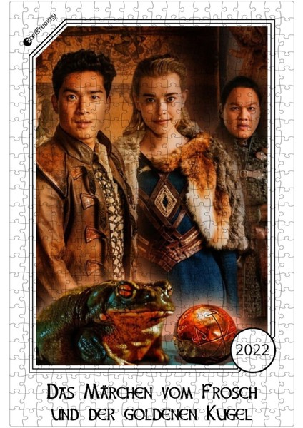 Das Märchen Vom Frosch Und Der Goldenen Kugel (2022) Film Posterinin 500 Parça Puzzle Yapbozu