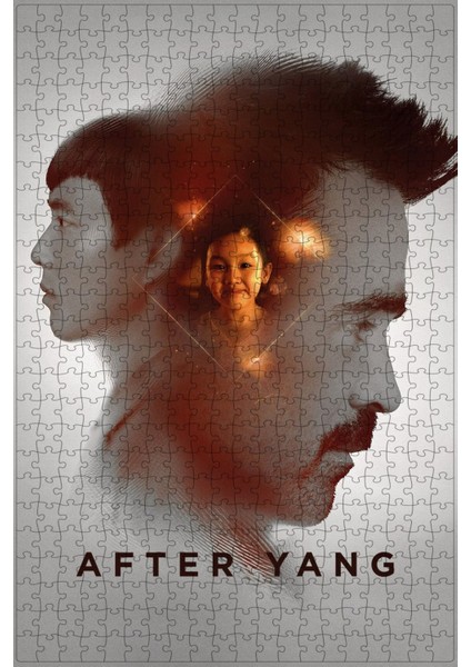 After Yang (2022) Film Posterinin 500 Parça Puzzle Yapbozu Sürüm6