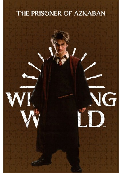 Harry Potter And The Prisoner Of Azkaban (2004) Film Posterinin 500 Parça Puzzle Yapbozu Sürüm5