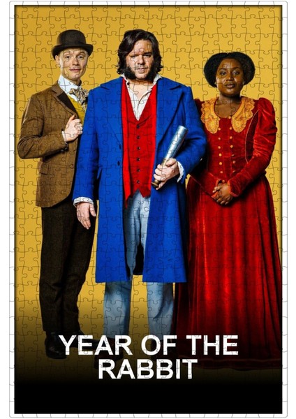 Year Of The Rabbit (2019) Film Posterinin 500 Parça Puzzle Yapbozu Sürüm2