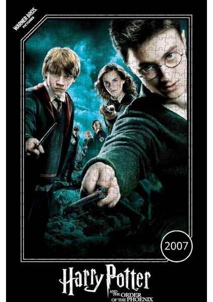 Harry Potter And The Order Of The Phoenix (2007) Film Posterinin 500 Parça Puzzle Yapbozu Sürüm4