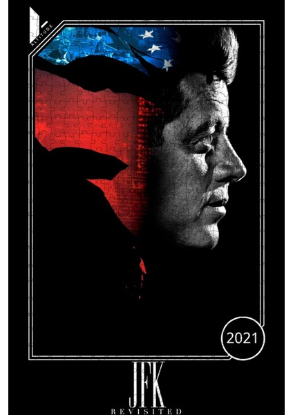 Jfk Revisited: Through The Looking Glass (2021) Film Posterinin 500 Parça Puzzle Yapbozu