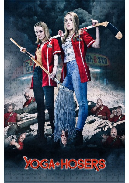 Yoga Hosers (2016) Film Posterinin 500 Parça Puzzle Yapbozu