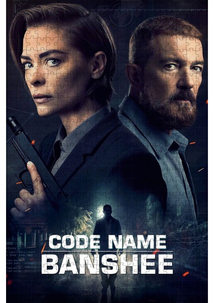 Code Name Banshee (2022) Film Posterinin 500 Parça Puzzle Yapbozu