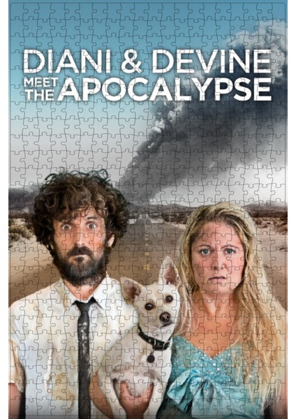 Diani And Devine Meet The Apocalypse (2016) Film Posterinin 500 Parça Puzzle Yapbozu