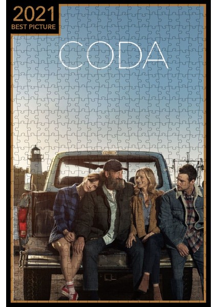 Coda (2021) Film Posterinin 500 Parça Puzzle Yapbozu